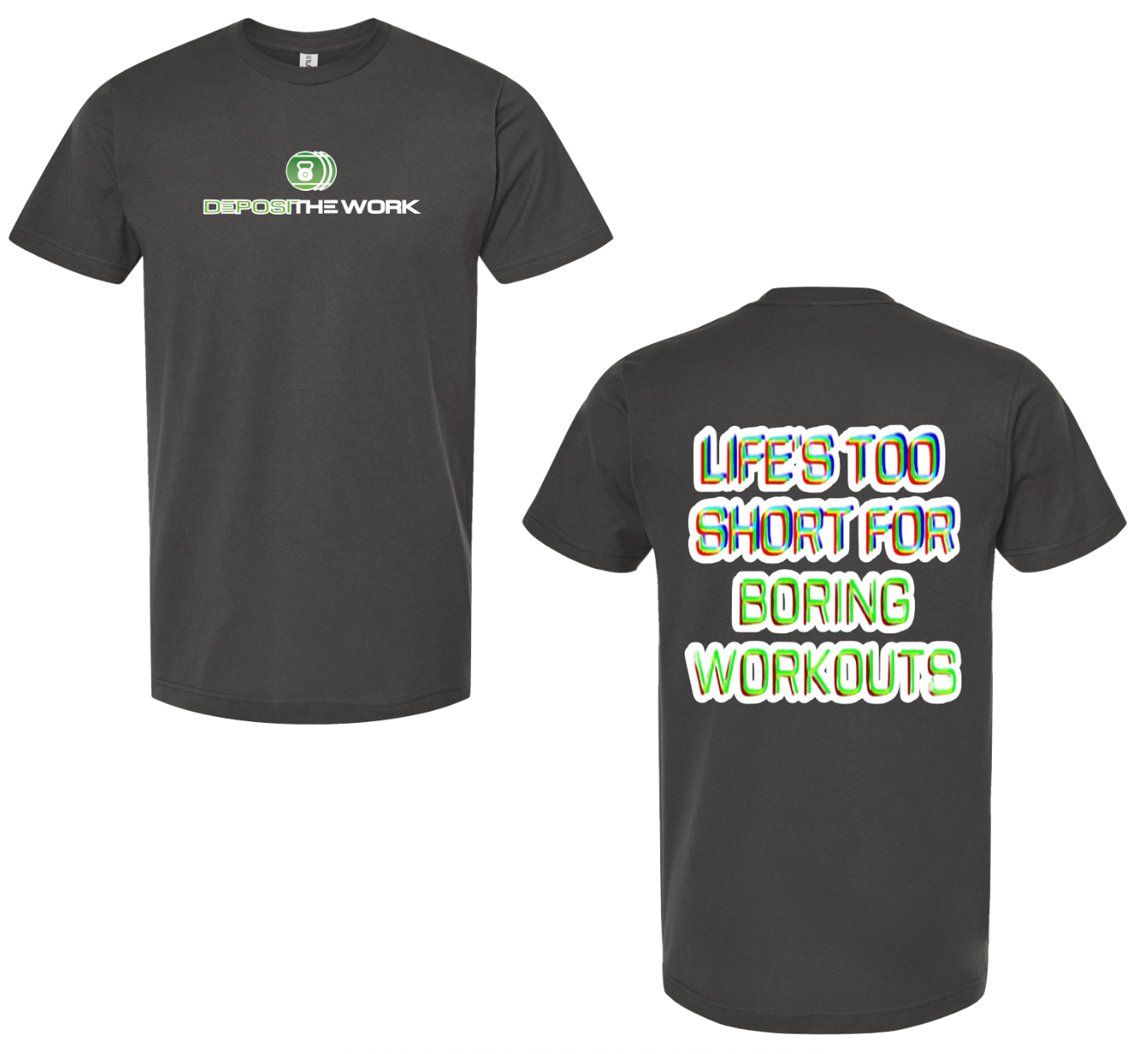 Life's Too Short- Athletic short sleeve